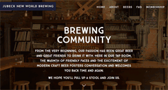 Desktop Screenshot of jubeckbrewing.com