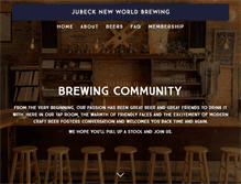 Tablet Screenshot of jubeckbrewing.com